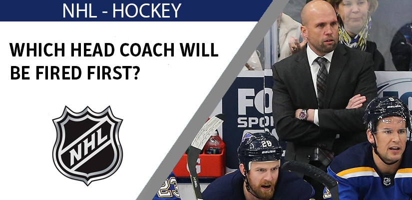 2018/19 NHL Betting - First NHL Head Coach to Be Fired Odds and Predictions