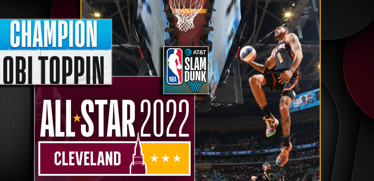 all star 2022 slam dunk basketball