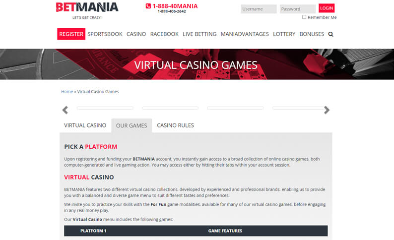 betmania slot