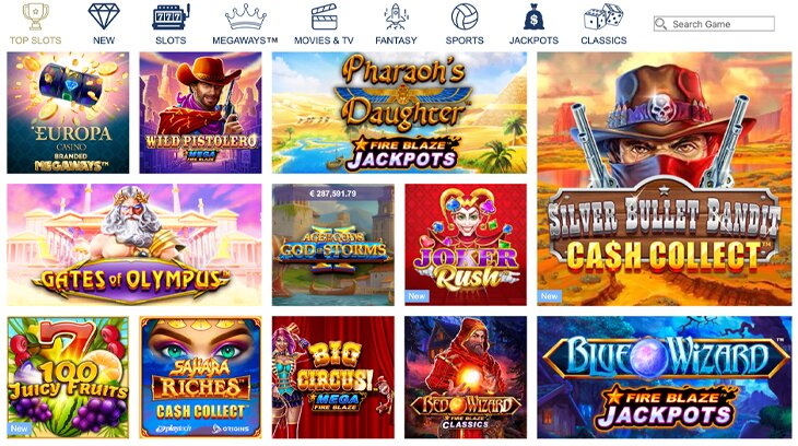 Review of Europa Casino | Top Canadian/Indian Casino Games