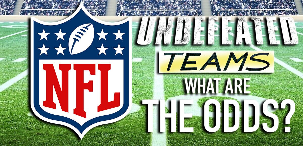 Which NFL team is undefeated in the league's history?