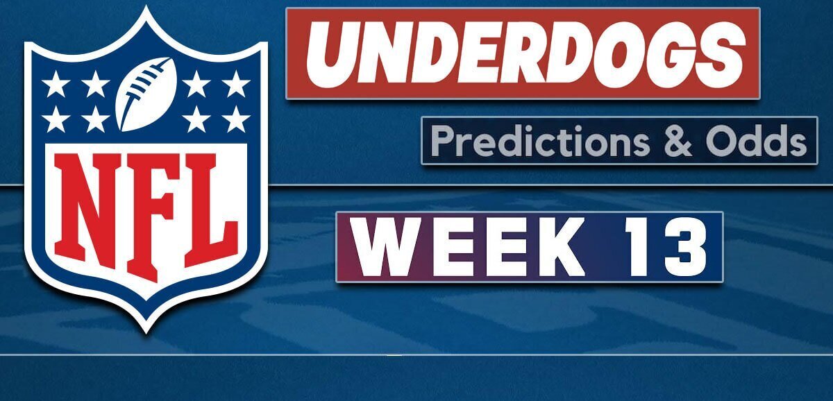 Best NFL Week 13 Underdogs