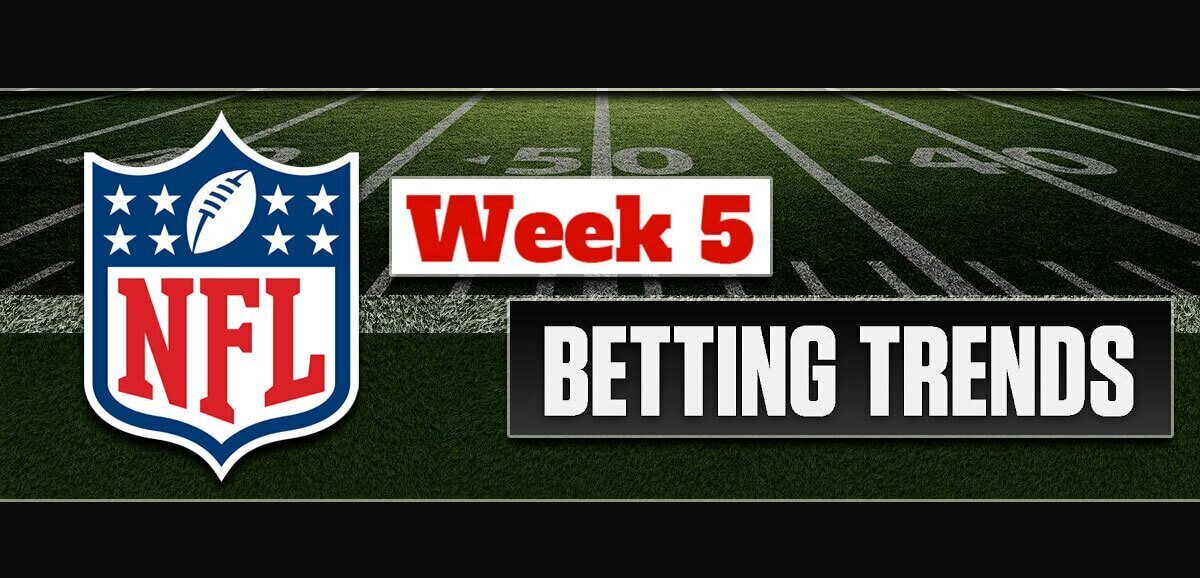 NFL Week 5 Odds and Betting Trends Against the Spread: Trevor