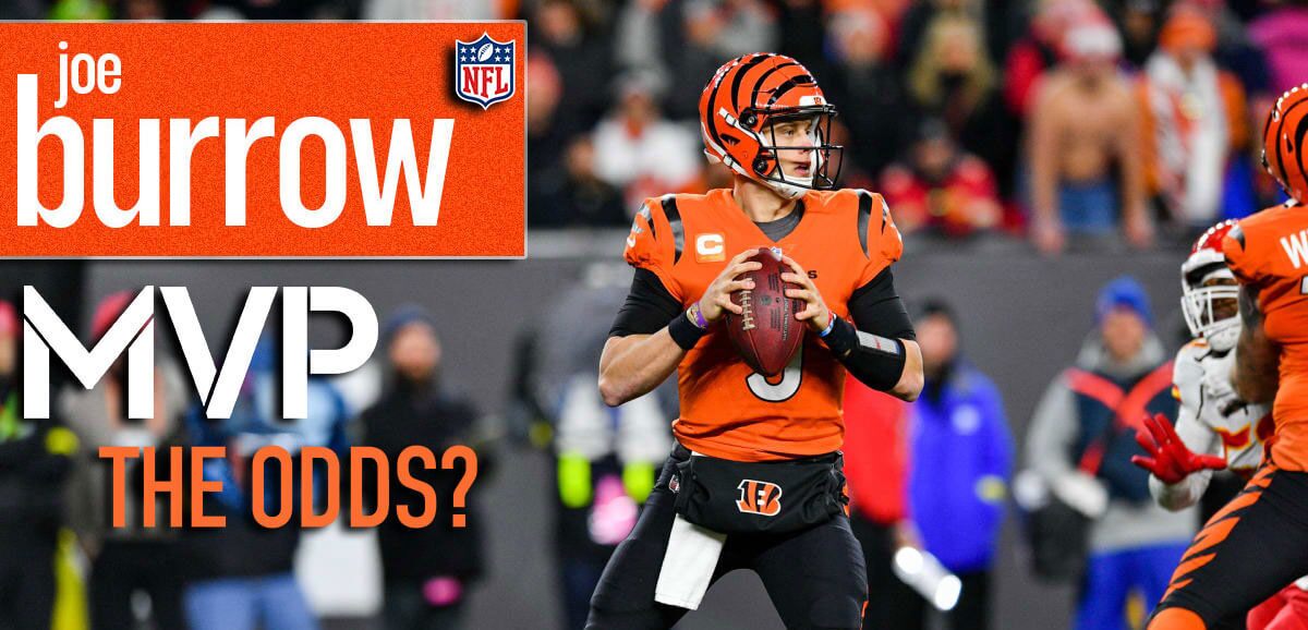 Cincinnati Bengals QB Joe Burrow Now Co-Favorite To Win NFL MVP