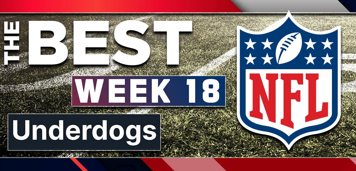 Best NFL Week 18 Underdog Bets - NFL Week 18 Betting Picks