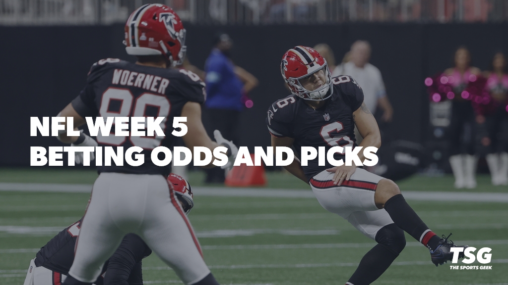 NFL Week 5 Betting Odds, Lines, and Best Bets