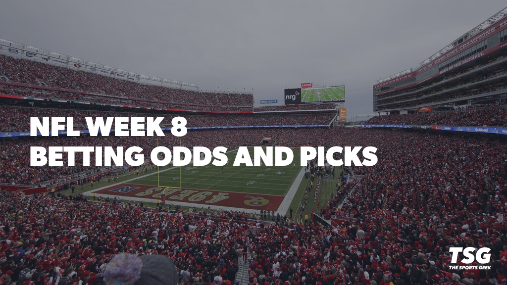 2024 NFL Week 8 Betting Odds and Lines