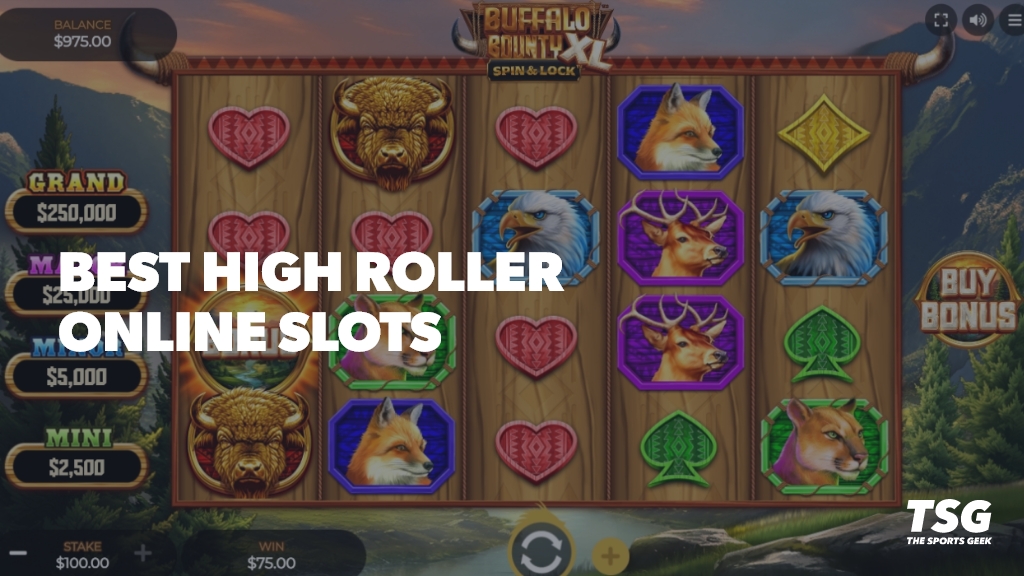 Best High Roller Online Slots Available to US Players