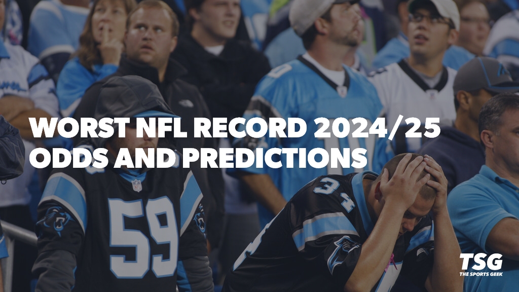 Odds for Worst NFL Record, Predictions, Best Bets