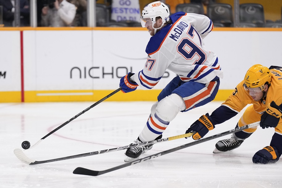 McDavid Reaches NHL 1,000-Point Mark in Fourth-Fastest Time