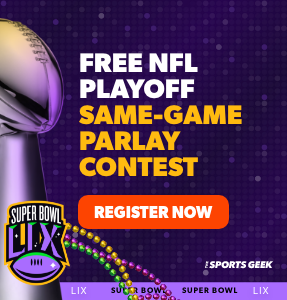 Free NFL Playoff Same-Game Parlay Contest