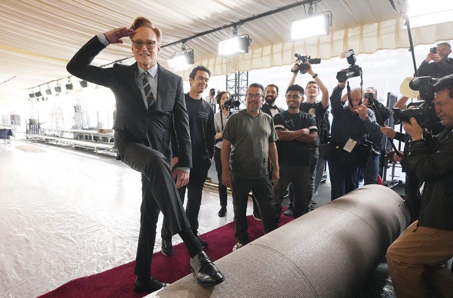 Conan O’Brien Prepares to Host Oscars for the First Time