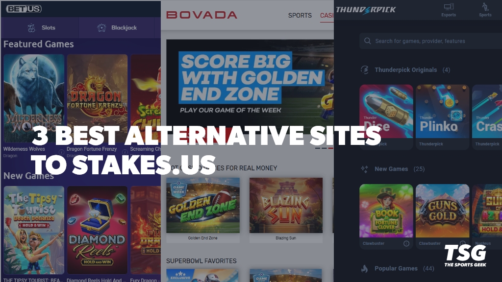 3 Best Sites Like Stake.us: Top Alternatives for Casino games